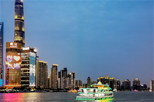 The dreamlike night view, blooming with the brilliant glow of Shanghai at night!